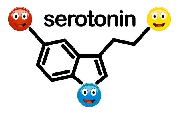 a picture of the word serotonin